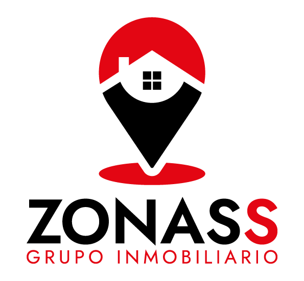 Logo de Marca Color rojo de Zonass Grupo Inmobiliario
